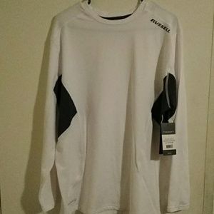 White Russell men shirt